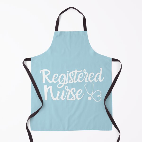 Item preview, registered nurse - nurse gift/present (white/black) designed and sold by PickaSticka.