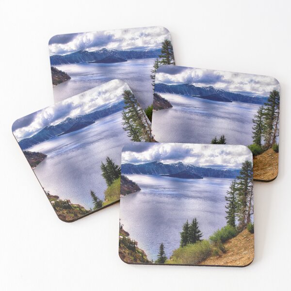 Item preview, Crater Lake and Wizard Island designed and sold by Kathy Weaver.
