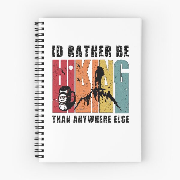 Item preview, Id Rather Be Hiking Than Anywhere Else designed and sold by SportyDogShop.