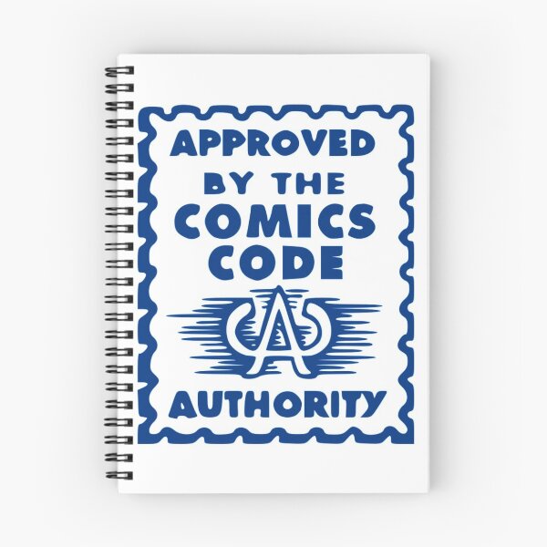 Item preview, Comic Book Code Authority Seal Blue designed and sold by anghelapparel.