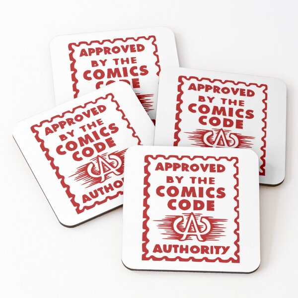 Item preview, Comic Book Code Authority Seal Red designed and sold by anghelapparel.