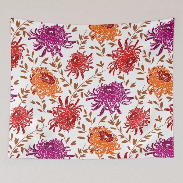 Item preview, Chrysanthemum Bloom designed and sold by lolabekstudio.