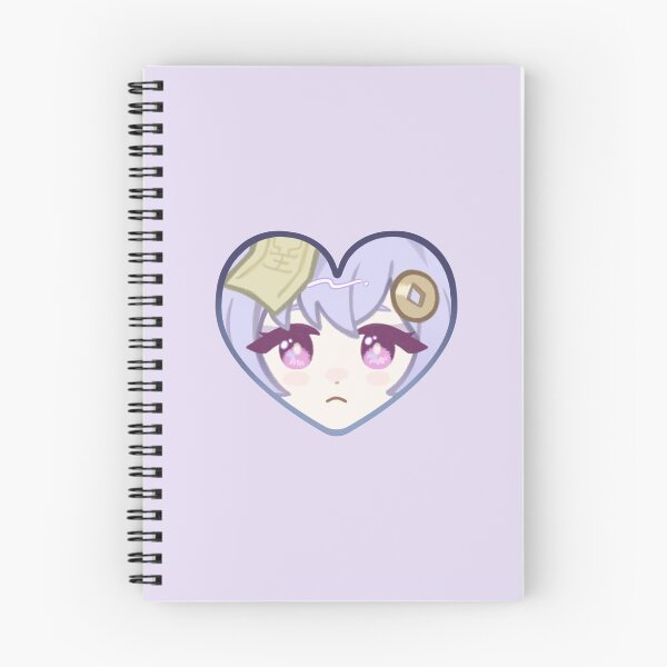 Item preview, Qiqi ♥ Genshin Impact Heart designed and sold by peach-milq-tea.