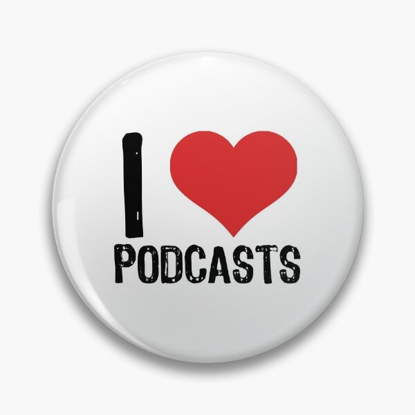 Item preview, I Love Podcasts designed and sold by The "I Love Everything" Shop.