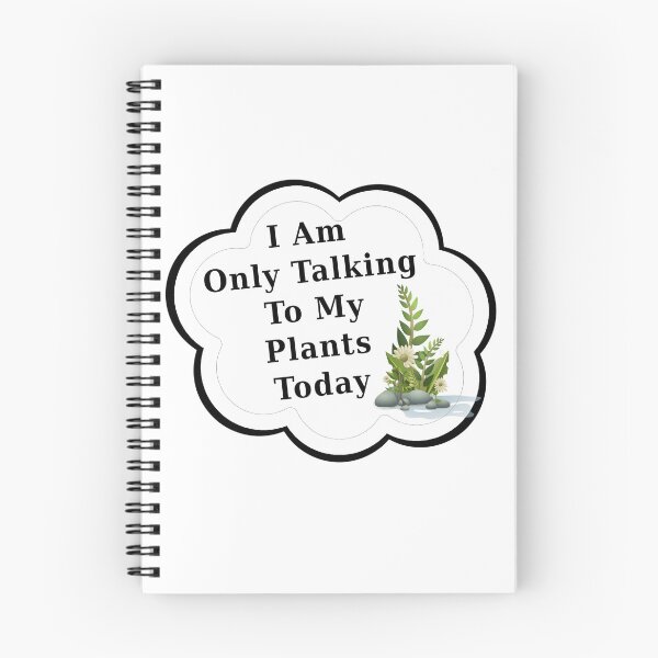 Item preview, I Am Only Talking To My Plants Today | Funny Plant Garden Lover designed and sold by kmcs.