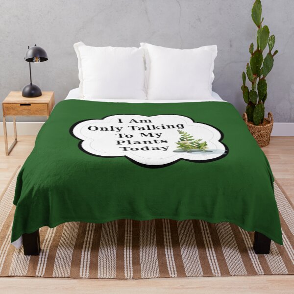 Item preview, I Am Only Talking To My Plants Today | Funny Plant Garden Lover designed and sold by kmcs.