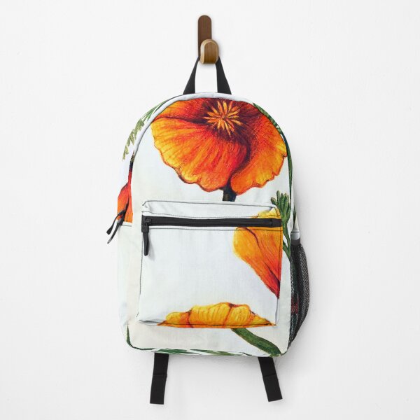 Item preview, California Poppy Flower designed and sold by BlueCatPress.