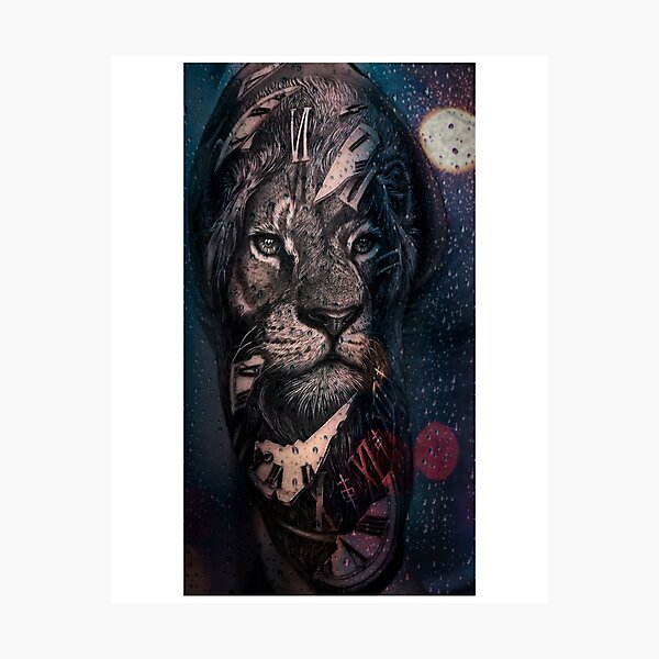 Decoración: Lion Tattoo | Redbubble