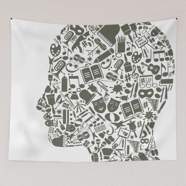 Item preview, Human Self Art designed and sold by Mint-N-Mant.