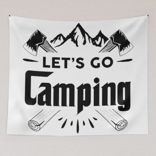 Item preview, Lets Go Camping designed and sold by marytrou.