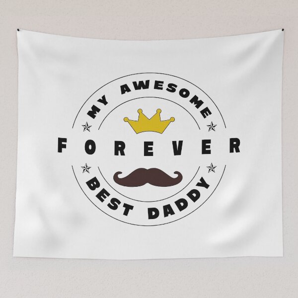 Item preview, My Awesome Best Daddy Forever designed and sold by PhotoPrise.