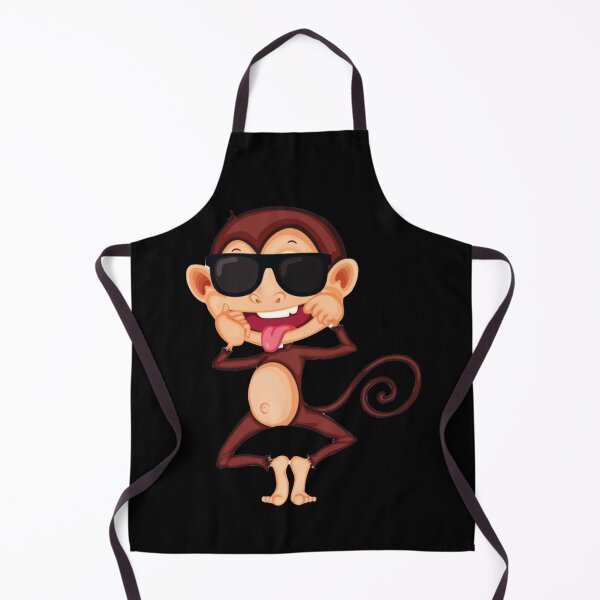 Item preview, Sweet monkey with black sunglasses designed and sold by Mariocii.