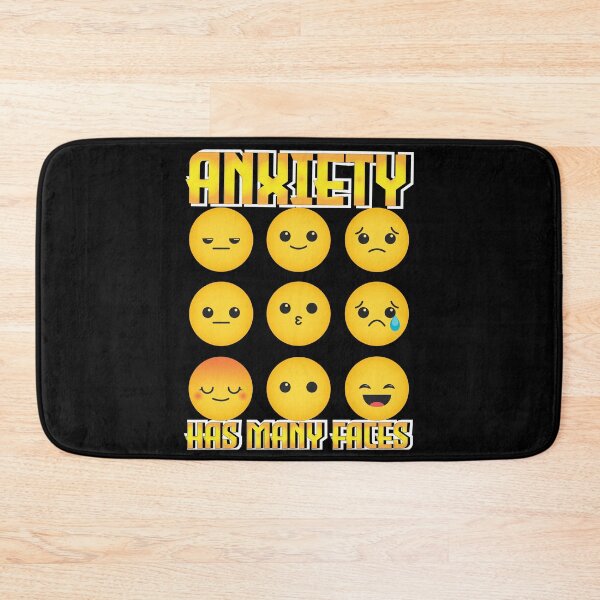 Item preview, Anxiety has many faces- mood swing anxiety quote designed and sold by Rajpramanik.