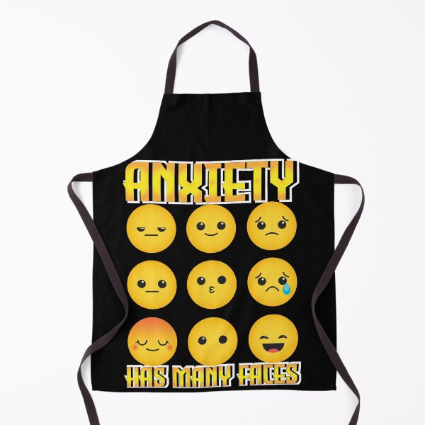 Item preview, Anxiety has many faces- mood swing anxiety quote designed and sold by Rajpramanik.