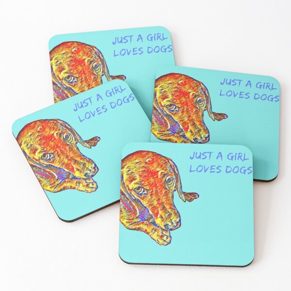 Item preview, Just a Girl Who Loves Dogs designed and sold by CristalleLisa.