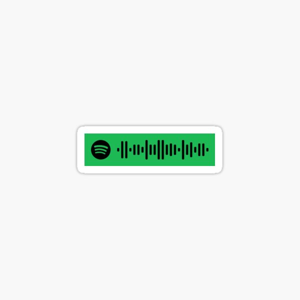 greatest-song-of-all-time-spotify-code-sticker-by-spencercole