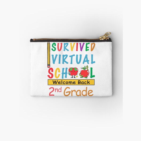 Item preview, i survived virtual school funny 2nd grade teacher back to school 2021 i survived virtual teaching designed and sold by GoodyLeo.