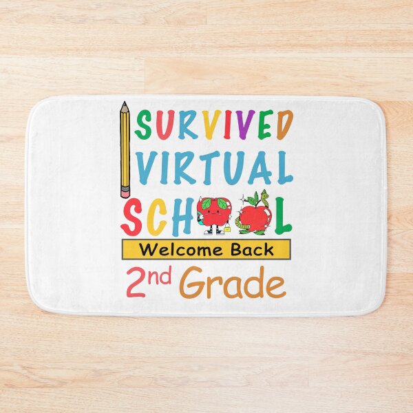 Item preview, i survived virtual school funny 2nd grade teacher back to school 2021 i survived virtual teaching designed and sold by GoodyLeo.