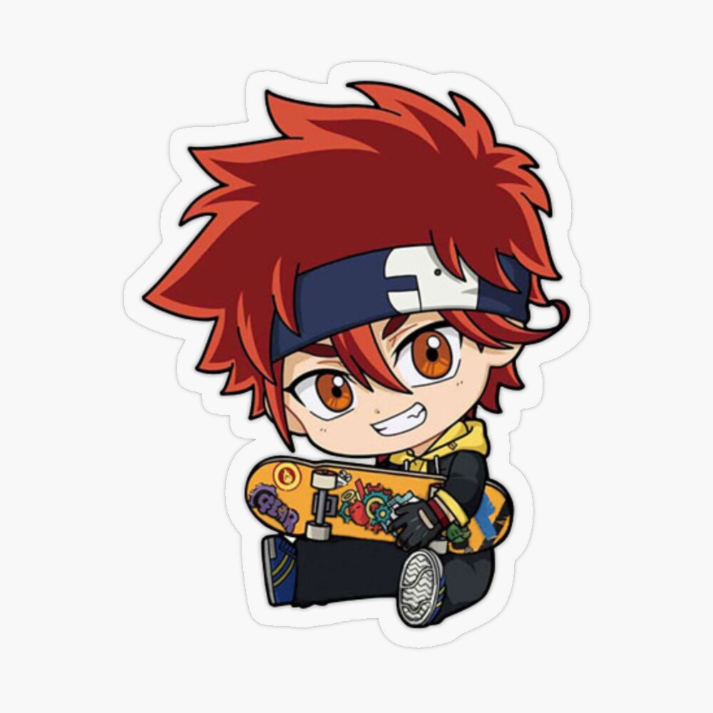 ADAM Sitting Chibi - SK8 the INFINITY Postcard for Sale by Anime