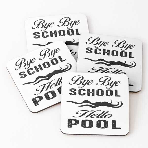 Item preview, Bye Bye School Hello Pool designed and sold by cartyourchoice.