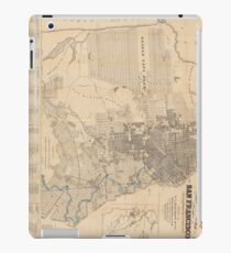 Vintage Map of San Francisco CA (1881) iPad Case/Skin