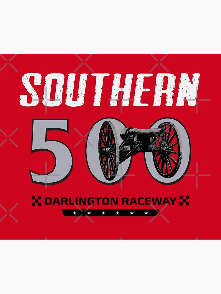 Disover NASCAR SOUTHERN 500 DARLINGTON RACEWAY Premium Matte Vertical Poster