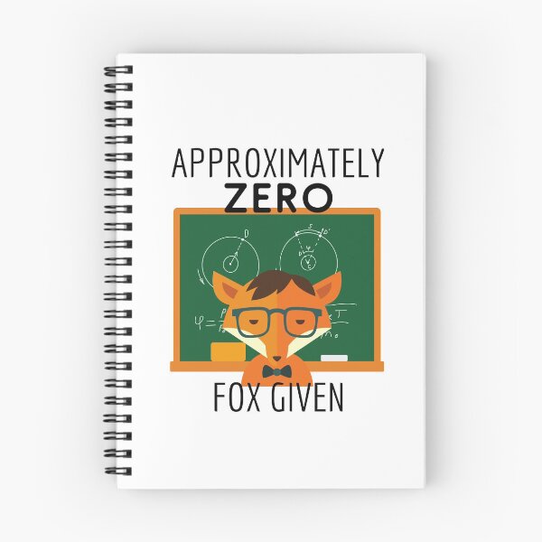 Item preview, Zero Fox Given | Black | Foxes | Teachers designed and sold by itsokaybyme.