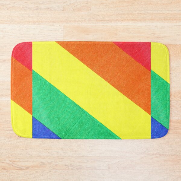 Item preview, Rainbow Pride Flag - Diagonal designed and sold by BarthasBasement.