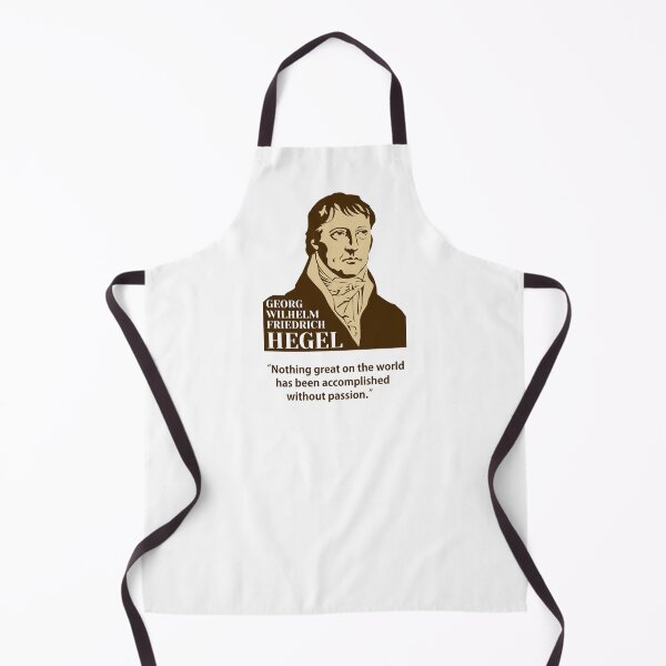 Item preview, Hegel, Georg Wilhelm Friedrich Hegel, philosopher, quotes, Nothing great on the world has been accomplished without passion. designed and sold by challengecafe.