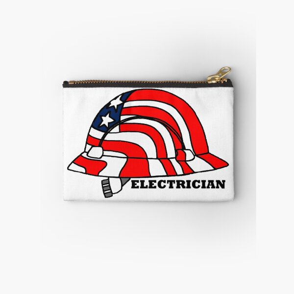 Item preview, Electrician American Hard Hat Construction designed and sold by Michael Garber.