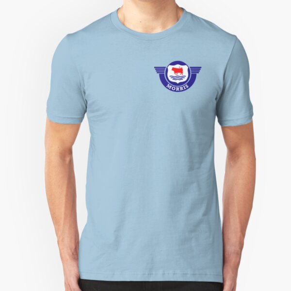The Mighty Morris Cars Logo Slim Fit T-Shirt