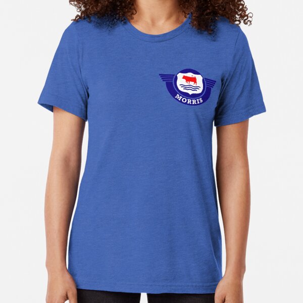 The Mighty Morris Cars Logo Tri-blend T-Shirt