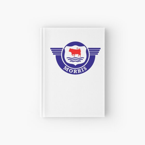 The Mighty Morris Cars Logo Hardcover Journal
