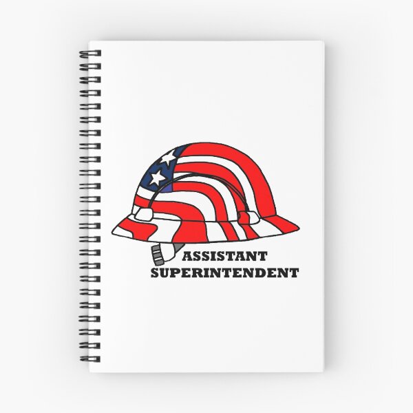 Item preview, Assistant Superintendent Construction Hard Hat America designed and sold by Michael Garber.