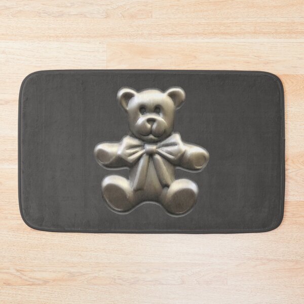 Item preview, Antiqued Silver Clay Teddy Bear designed and sold by janraydesigns.