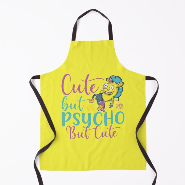Item preview, Cute But Psycho But Crazy Unicorn | Sarcastic designed and sold by Petra Becker.