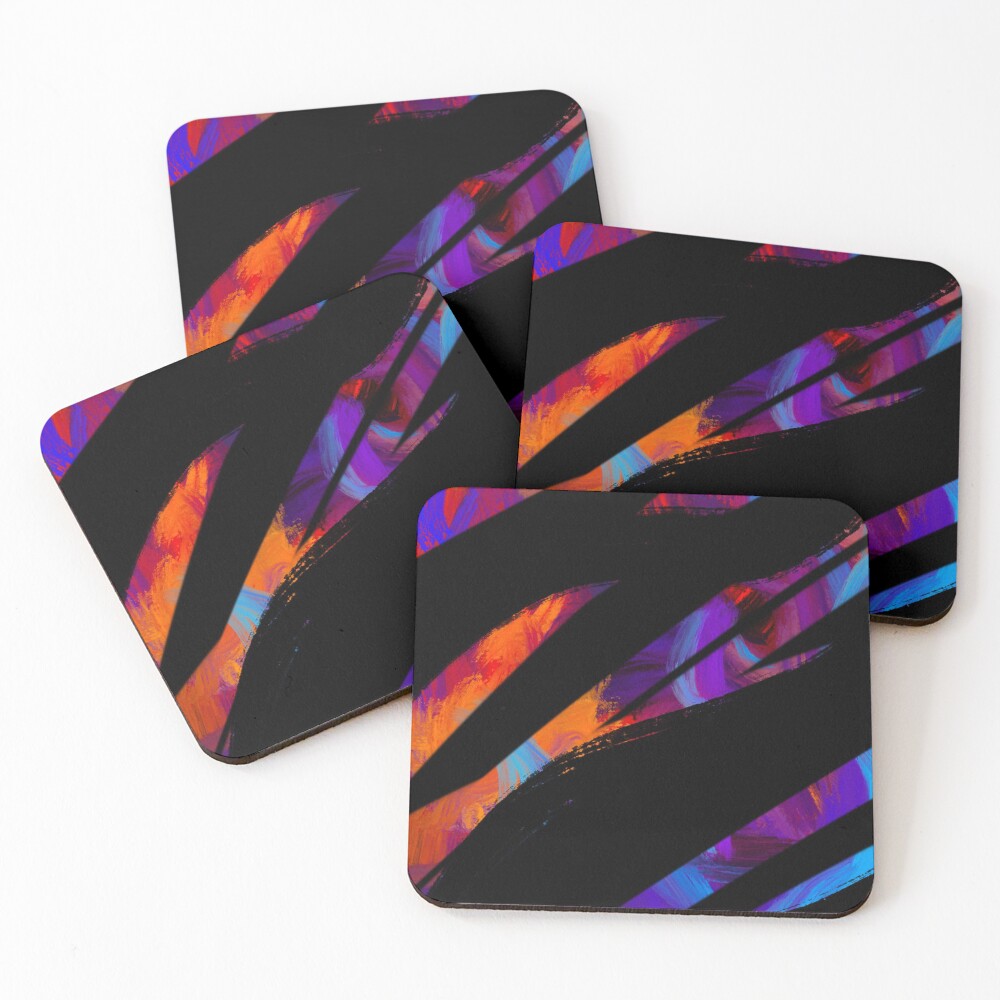 Item preview, Coasters (Set of 4) designed and sold by Gargoylethreads.