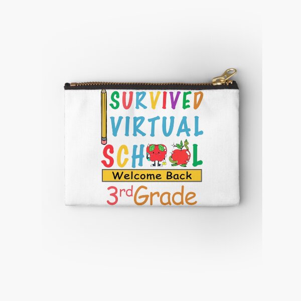 Item preview, i survived virtual school funny 3rd grade teacher back to school 2021 i survived virtual teaching designed and sold by GoodyLeo.
