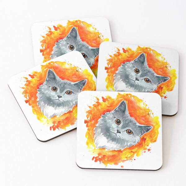 Item preview, Catface. Gray Cat Meme. designed and sold by ZheltakovaIana.