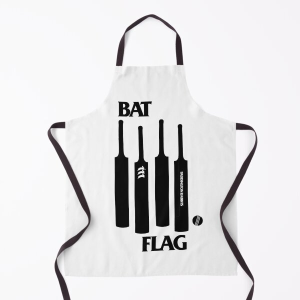 Item preview, Bat Flag Paddington Rabbits Hardcore Cricket Logo designed and sold by PadRabbits.