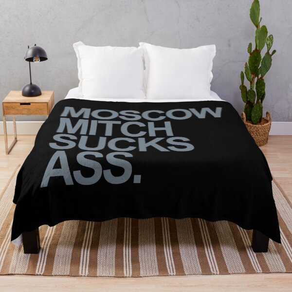 Item preview, Copy of Moscow Mitch Sucks Ass (gray) designed and sold by Thelittlelord.