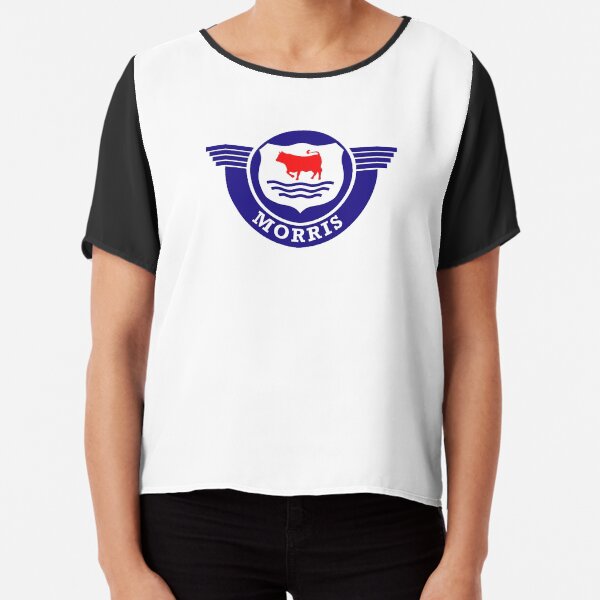 The Mighty Morris Cars Logo Chiffon Top