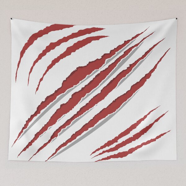 Item preview, Red Claw Scratch Marks designed and sold by WearWolfDesigns.