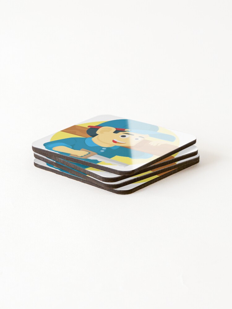 Thumbnail 4 of 5, Coasters (Set of 4), Carpenter designed and sold by Rakusovsky.