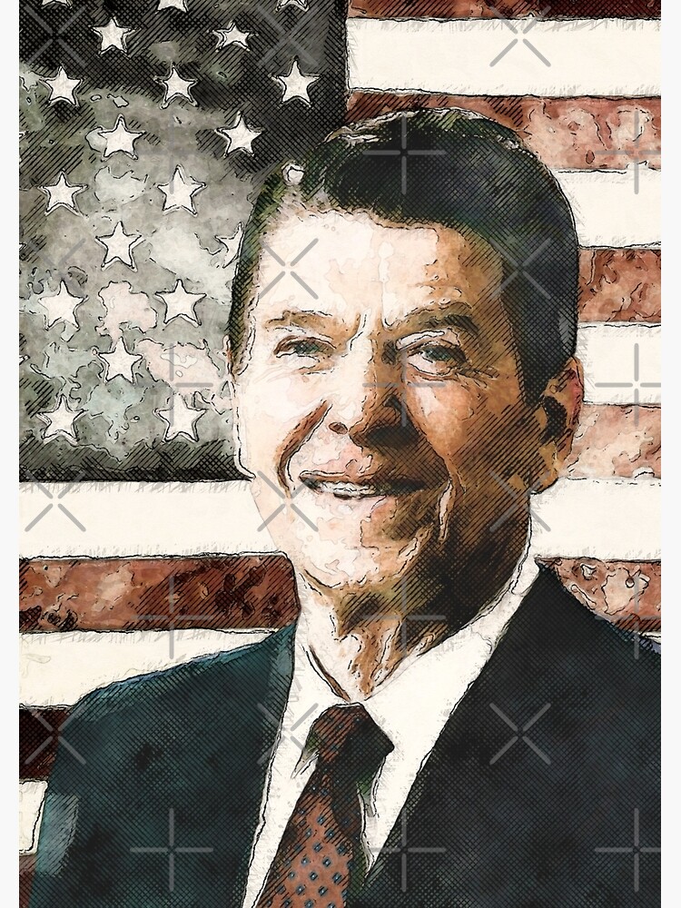President Ronald Reagan by morningdance