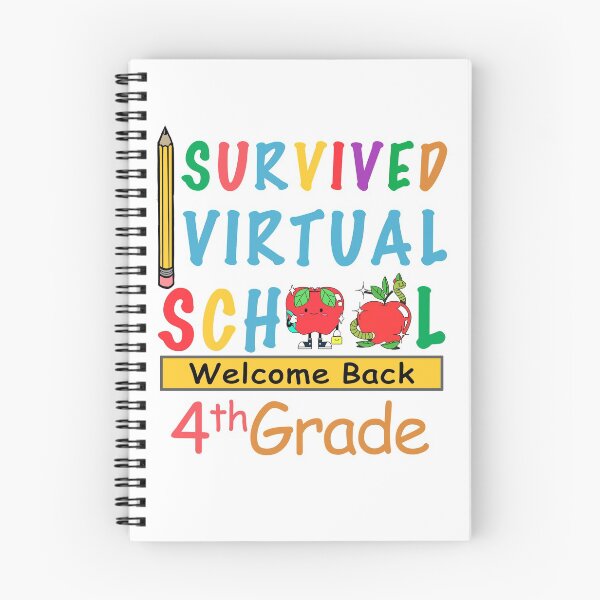 Item preview, i survived virtual school funny 4th grade teacher back to school 2021 i survived virtual teaching designed and sold by GoodyLeo.