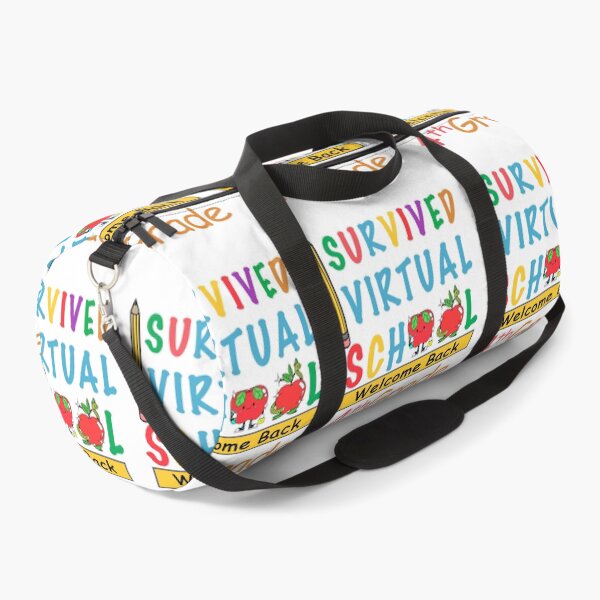 Item preview, i survived virtual school funny 4th grade teacher back to school 2021 i survived virtual teaching designed and sold by GoodyLeo.
