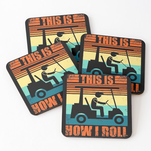 Item preview, This Is How I Roll Golf Cart designed and sold by odrito.