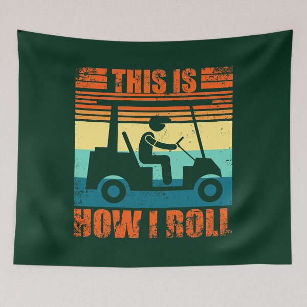 Item preview, This Is How I Roll Golf Cart designed and sold by odrito.
