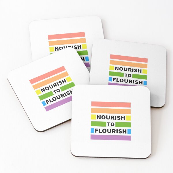 Item preview, NOURISH TO FLOURISH T Shirt..  designed and sold by Trend_Nest.